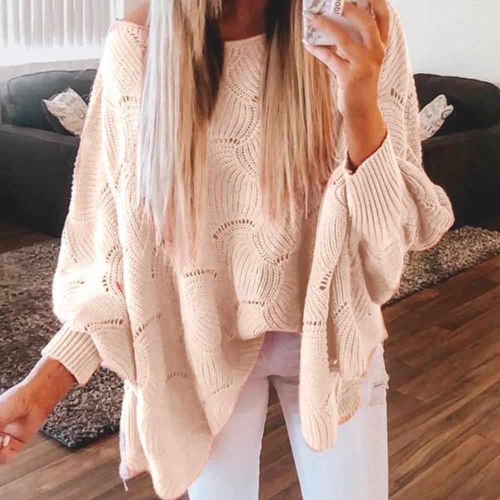 💛NEW ARRIVAL💛 blush knit sweater.